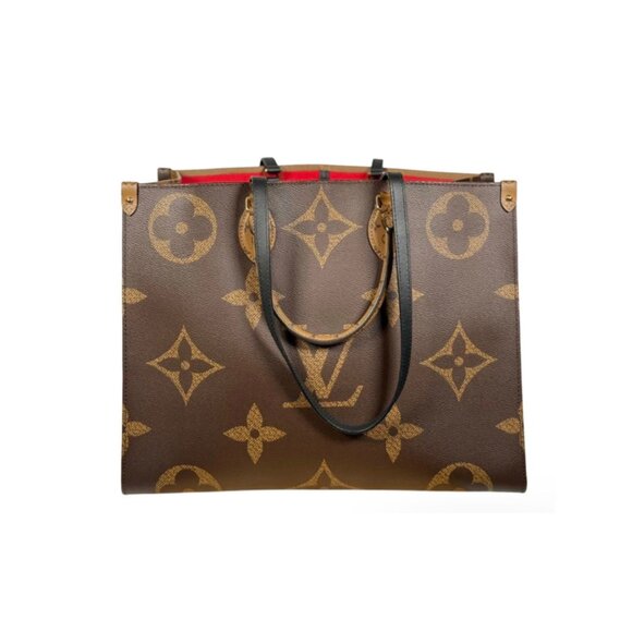 Louis Vuitton Monogram Reverse OnTheGo GM 2WAY Shoulder Tote Bag - Picture 1 of 8